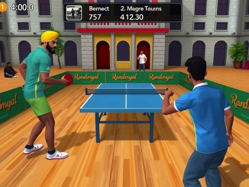 Paddle Ace Punjab tournament scene in India